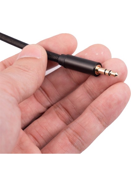 3,5mm - 6,35MM Adaptör Aux Kablosu, 1 Metre (Yurt Dışından)