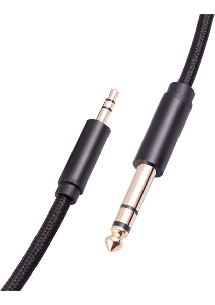 3,5mm - 6,35MM Adaptör Aux Kablosu, 1 Metre (Yurt Dışından) fırsatları