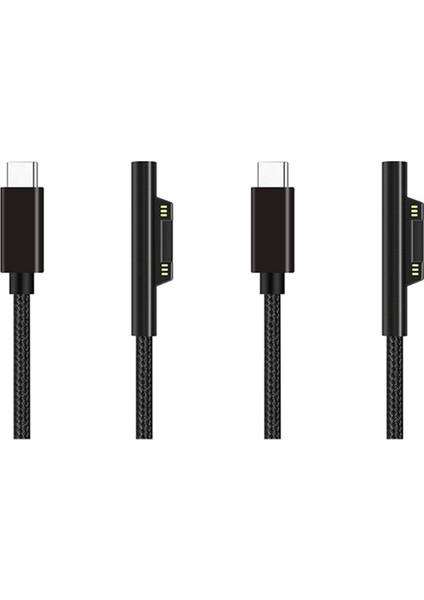 Naylon Örgülü Yüzey, Yüzey Için Usb-C Şarj Kablosu Pd'ye Bağlanır (Yurt Dışından)