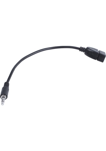 Usb-Buchse, Aux, 3,5-Mm-Klinkenstecker Fuer Audio-Ladekabel Schwarz (Yurt Dışından) fırsatları