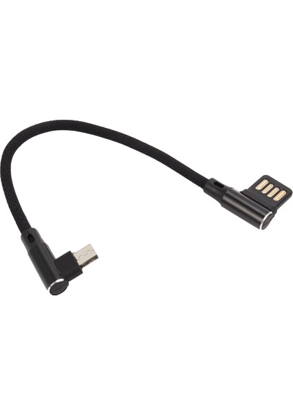 15CM Mikro USB 5pin Sağ USB 2.0 Çift Dirsek Veri Şarj Kablosu (Yurt Dışından) indirimleri