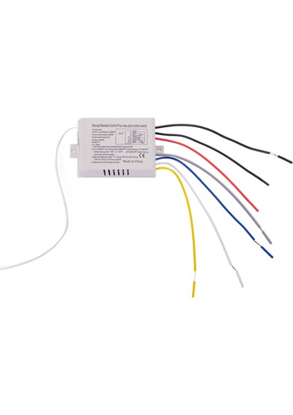 4x 4 Yollu Işık Dijital Kablosuz Uzaktan Kumanda Anahtarı Açık/kapalı 220V (Yurt Dışından) indirimleri