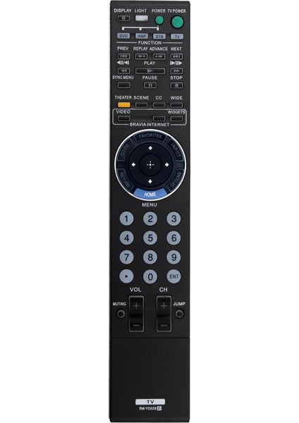RM-YD029 Sony Bravia Tv KDL-40Z5100 Için Uzaktan Kumandayı Değiştirin (Yurt Dışından)
