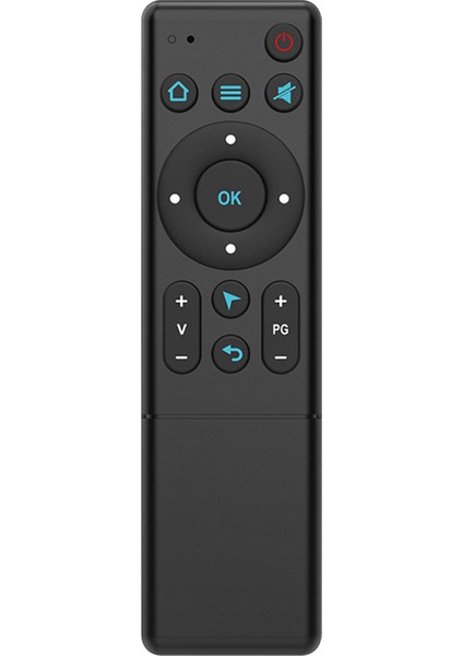 Ev Tv Için M5 Bluetooth 5.2 Hava Fare Uzaktan Kablosuz Uzaktan Kumanda (Yurt Dışından)