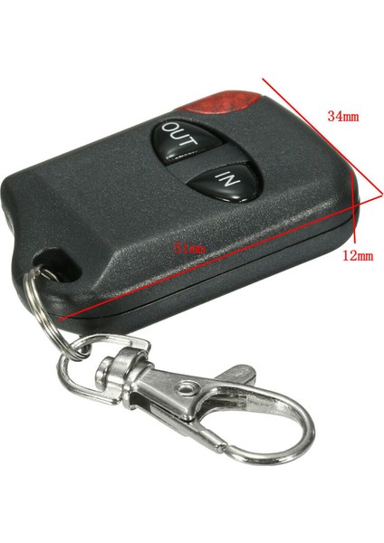 Jeep Atv Abd Için 12V 315MHZ 50FT / 15M Kablosuz Vinç Uzaktan Kumanda (Yurt Dışından) fırsatları