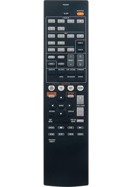 Yamaha Av Alıcısı RX-V477 Için Uzaktan Kumandanın Değiştirilmesi RAV522 (Yurt Dışından)