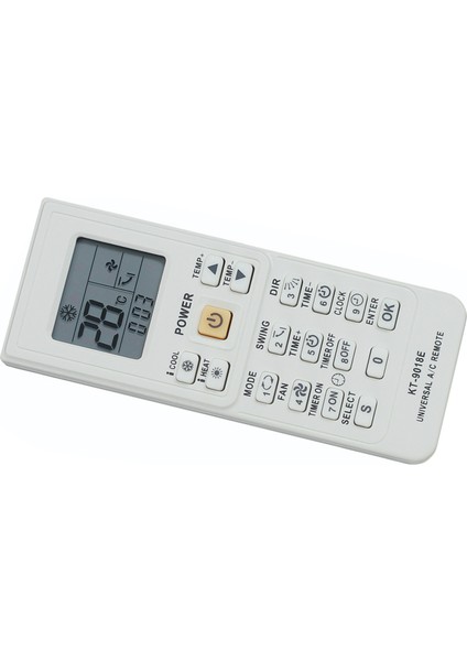 Toshiba KT-9018E Için 5x Klima Evrensel Uzaktan Kumanda (Yurt Dışından)