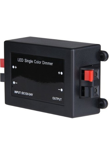 Kablosuz Uzaktan LED Tek Renkli Işık Lambası Rf Dimmer Denetleyici Anahtarı 8A (Yurt Dışından)