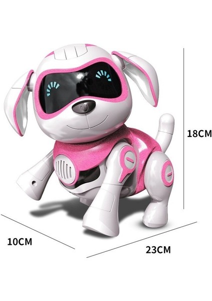 Çocuk Elektrikli Oyuncak Köpek Yavrusu Bebek Erken Eğitim Akıllı Makine Köpek Wangcai Rock Dog Şarj Şarkı Dokunmatik Indüksiyon (Yurt Dışından)