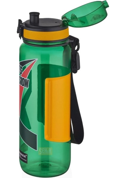 500ML Sports Passion Kayma Yapmayan Tutma Bölmeli Tritan Su Matarası
