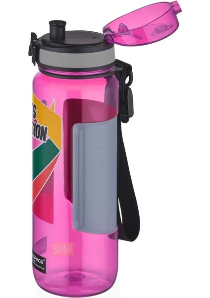 500ML Sports Passion Kayma Yapmayan Tutma Bölmeli Tritan Su Matarası fiyatları