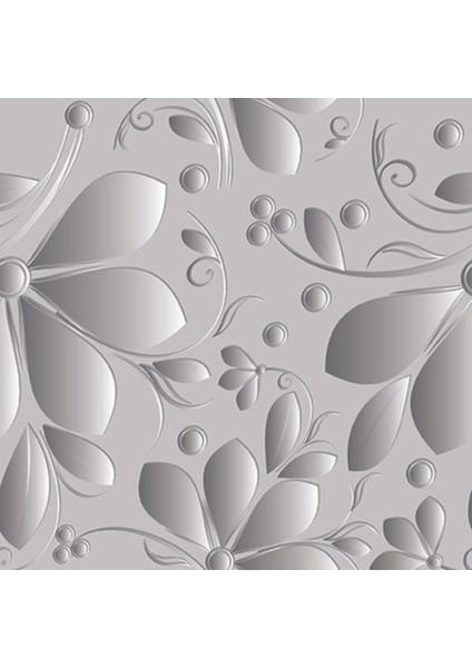 Gümüş Renkli, Çiçek Desenli Yapışkanlı Folyo, Mutfak, Tezgah, Masa, Dolap Kaplama Folyosu, Isıya Dayanıklı, Su Geçirmez, Yapışkan Folyolar, Sticker, Büyük Ebatlı, Dekoros fiyatları
