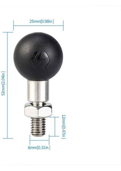 Motosiklet Bağlantıları Bilyalı Adapt Adaptü Tabanı Telefon Için Motosiklet Kelepçe Tabanını Değiş - M8 (Yurt Dışından) fiyatları