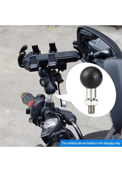 Motosiklet Bağlantıları Bilyalı Adapt Adaptü Tabanı Telefon Için Motosiklet Kelepçe Tabanını Değiş - M8 (Yurt Dışından) modelleri