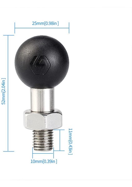 Dikiz M10 Için 8MM/10MM I Motosiklet Adaptörü (Yurt Dışından) fiyatları