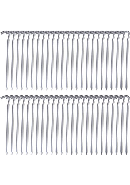 50 Parça Çadır PEGS180MM Çivi Açık Kamp Için Alüminyum Alaşımlı (Yurt Dışından)