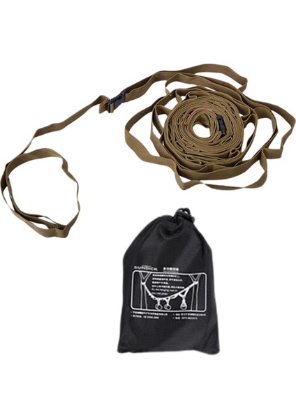 Kamp Çadırı Ipi Çamaşır Iılı Dişli Kayışı (Yurt Dışından)