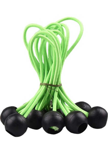 10X Kabloları Çadır Tarp Bağları Aşağı Kayış Yeşil (Yurt Dışından)