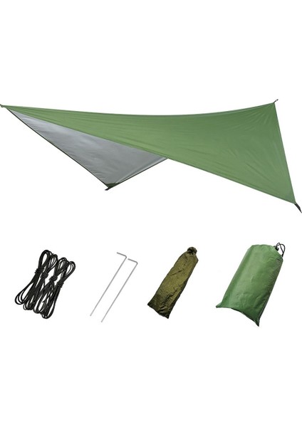 Dayanıklı Çadır Tarp 230X140CM Çadırı Ölgelik Örtüsü Yeşil (Yurt Dışından)