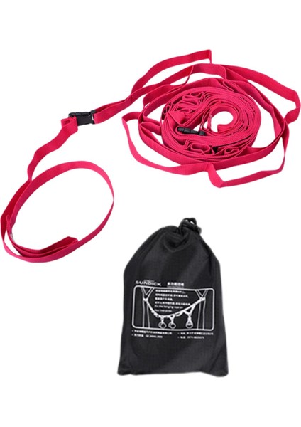 Kamp Çadırı Ipi Çamaşır Iılı Dişli Askı Lambası Kırmızı (Yurt Dışından)