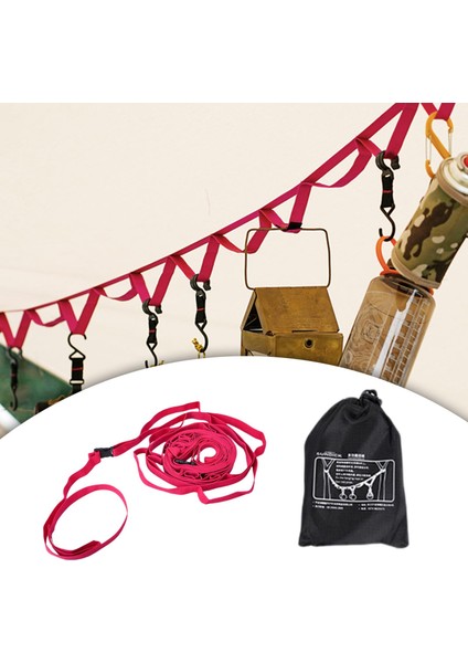 Kamp Çadırı Ipi Çamaşır Iılı Dişli Askı Lambası Kırmızı (Yurt Dışından) modelleri