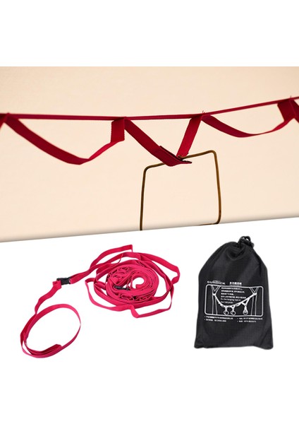 Kamp Çadırı Ipi Çamaşır Iılı Dişli Askı Lambası Kırmızı (Yurt Dışından) fırsatları