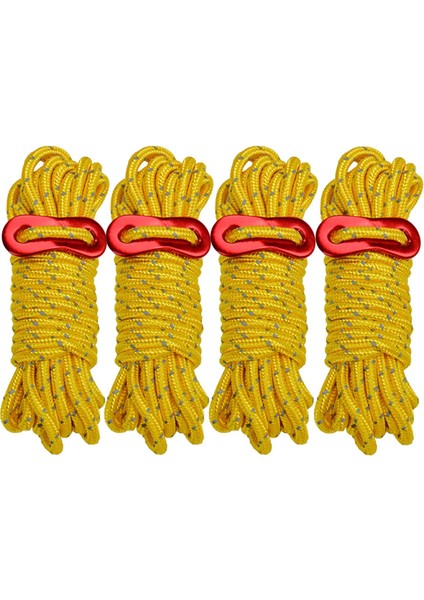 4x Itıcı Guyline Çadır Tente Gazebo Yelkenli Iı (Yurt Dışından)