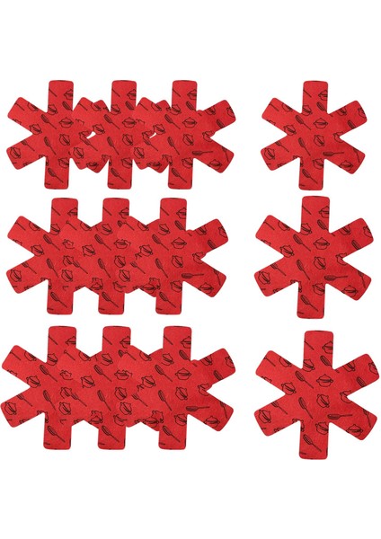 12 Ped Pot Tava Koruyucuları, Tencere Eşı, Kalın (Yurt Dışından)