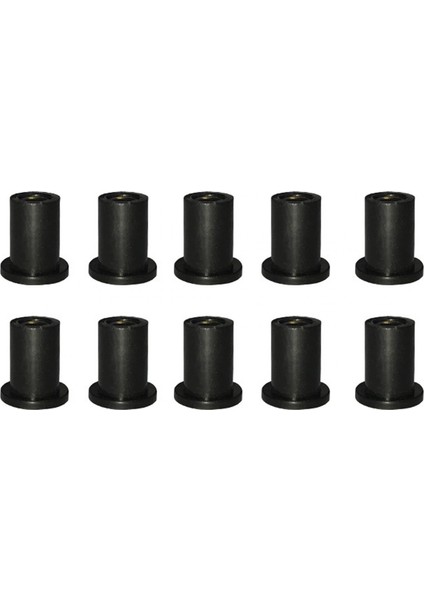 Profesyonel Kauçuk Evrensel Pirinç Ekleme Ön Cam Somunları 10X 10X M4'ü Değiş (Yurt Dışından)