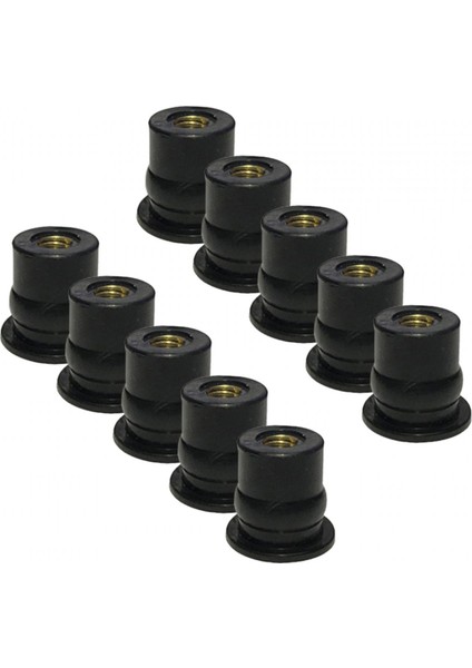 Dayanıklı Kauçuk Evrensel Motosiklet Ön Cam Aksesuarları Değiş 10X M6 (Yurt Dışından)