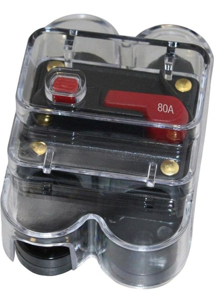 Oto Ses Inline Su Geçirmez Kap 80A (Yurt Dışından)