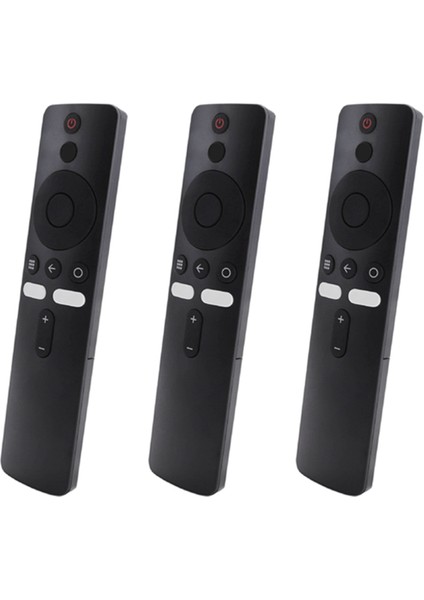 Mı Box S Mdz-22-Ab Mdz-24-Aa Akıllı Tv Kutusu Için 3x Yeni XMRM-006 Bluetooth Ses Uzaktan Kumanda (Yurt Dışından)