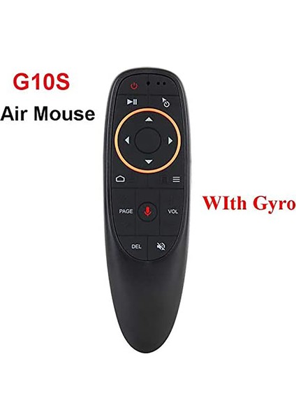 G10S Akıllı Ses Uzaktan Kumanda 2.4g Rf Jiroskop Mini A95X F3 Android Tv Kutusu Için Kablosuz Hava Fare (Yurt Dışından)
