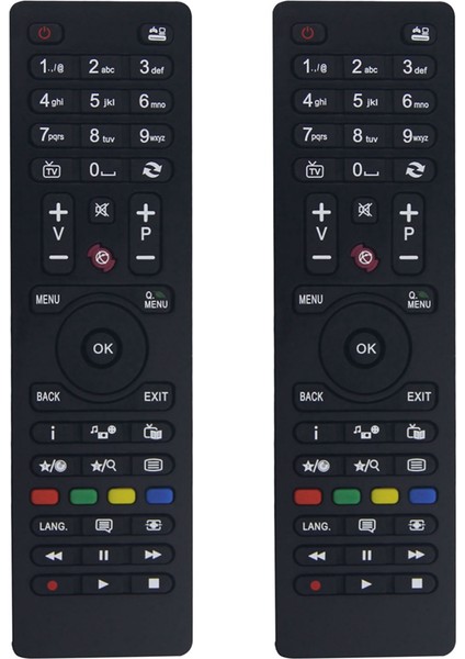 Tv RC4875/RC4870 Için 2x Yedek Uzaktan Kumanda Kurulum Gerekmez (Yurt Dışından)
