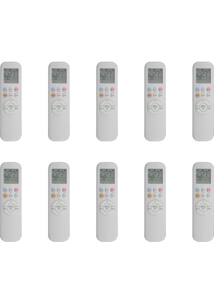 10X Yeni YKR-T/011E Aux Klima Uzaktan Kumandası Için Uzaktan Kumandanın Değiştirilmesi, Beyaz (Yurt Dışından)