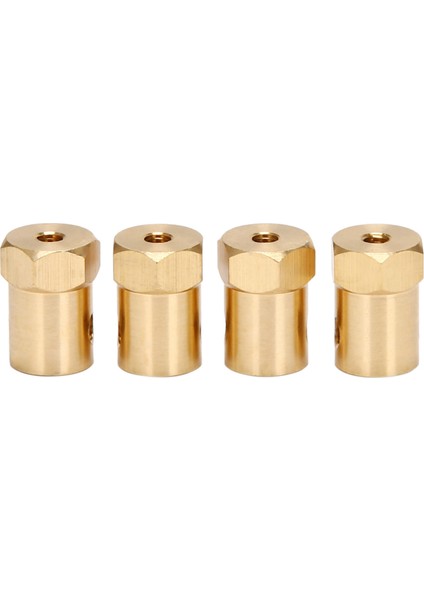 20pcs 5mm ila 12mm Pirinç Birleştirici Tekerlek Hub Hub Hex Adaptörü WPL B14 B16 B24 B36 C14 C24 MN D90 D91 RC Araba Yedek Parçaları (Yurt Dışından)