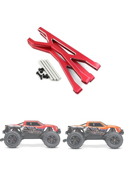 2 Adet Alüminyum Alaşımlı Ön/arka Üst Süspansiyon Kolu Için 1/5 Xmaxx 6s 8s Rc Yükseltme Parçaları,1 (Yurt Dışından)