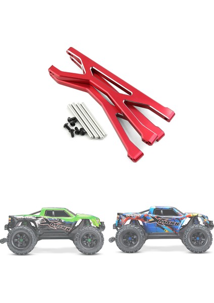 2 Adet Alüminyum Alaşımlı Ön/arka Üst Süspansiyon Kolu Için 1/5 Xmaxx 6s 8s Rc Yükseltme Parçaları,1 (Yurt Dışından)