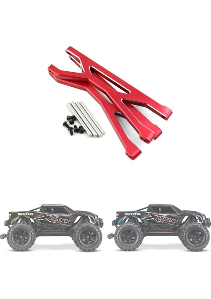 2 Adet Alüminyum Alaşımlı Ön/arka Üst Süspansiyon Kolu Için 1/5 Xmaxx 6s 8s Rc Yükseltme Parçaları,1 (Yurt Dışından)