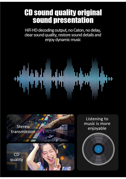 In 1 Kablosuz USB Bluetooth 5.0 Adaptörü 3.5mm Jack Aux Bt Ses Alıcı Verici Araba Tv Hoparlör Adaptörü Stereo (Yurt Dışından)