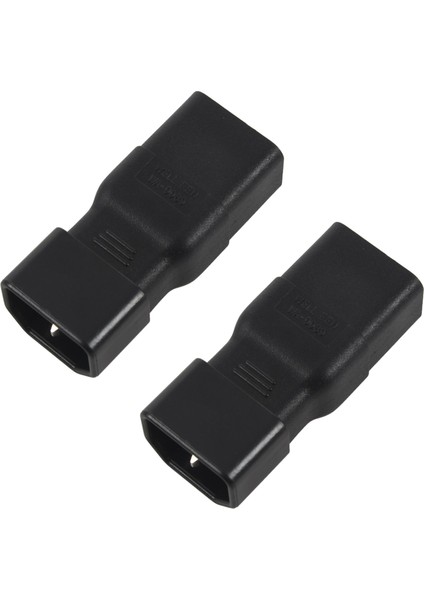 2x Pdu Ups Gücü Iec Erkek C14 - Dişi C19 Adaptör Iec C19 - C14 Konnektör (Yurt Dışından)