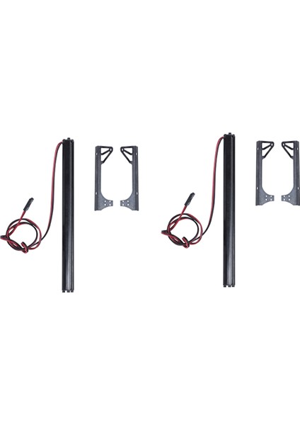 2x Rc Araba Tavan Lambası 36 LED Işık Çubuğu 1/10 Rc Paletli Eksenel SCX10 90046 90060 SCX24 Wrangler Jk Vücut (Yurt Dışından)