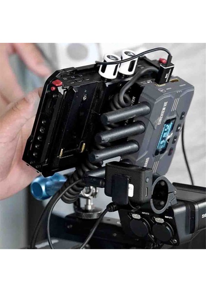 NP-F550/F750/F970 Için D-Tap'tan NP-F550'YE Sahte Pil Monitör/kamera Için Çift Taraflı Sahte Pil Güç Adaptörü (Yurt Dışından)