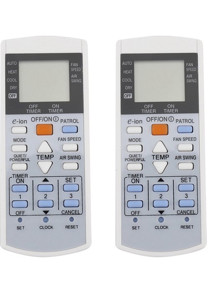 2x Klima Klima Uzaktan Kumanda Denetleyici Için A75C3407 A75C3623 A75C3625 KTSX003 A75C3297 (Yurt Dışından)