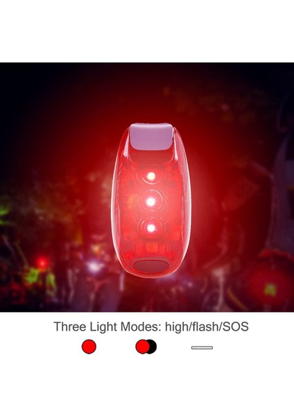 Adet Emniyet Işığı Su Geçirmez Kırmızı Yanıp Sönen Bisiklet Arka Işık, Koşu, Yürüyüş, Bisiklete Binme, Kask Vb. Için Uygundur (Yurt Dışından) fiyatları