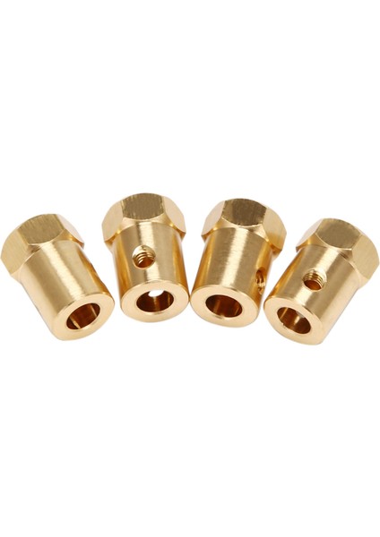 12 Adet 5mm Ila 12MM Pirinç Birleştirici Tekerlek Göbeği Hex Adaptörü B14 B16 B24 B36 C14 C24 Mn D90 D91 Rc Araba Yedek Parçaları (Yurt Dışından)