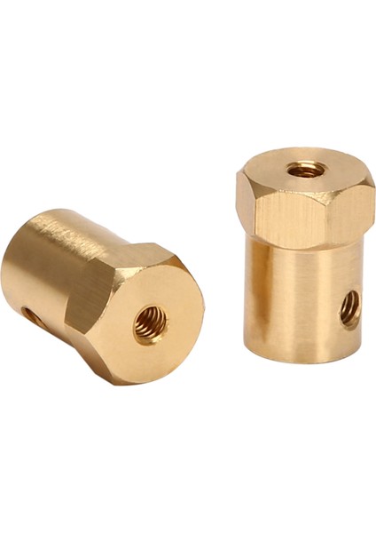 12 Adet 5mm Ila 12MM Pirinç Birleştirici Tekerlek Göbeği Hex Adaptörü B14 B16 B24 B36 C14 C24 Mn D90 D91 Rc Araba Yedek Parçaları (Yurt Dışından)