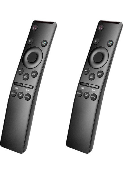 Tv Için 2x Evrensel Uzaktan Kumanda LED QLED UHD Hdr LCD Çerçeve Hdtv 4K 8k 3D Akıllı Tv, Düğmelerle (Yurt Dışından)