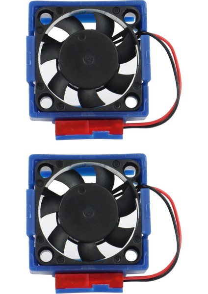 2x Velineon Esc Vxl-3 Vxl 3s Vxl-S3 Bandit Stampede Slash Için Isı Emici Soğutma Fanı 2WD / Parçalar (Yurt Dışından)