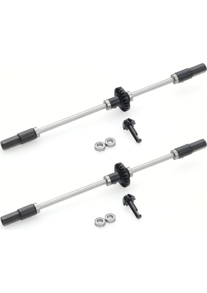 2x Yükseltme Çelik dişli köprü Aks Dişli Direksiyon Kupası Kiti MN D90 D91 MN99 MN99S 1/12 RC Araç Yedek Parçaları R (Yurt Dışından)